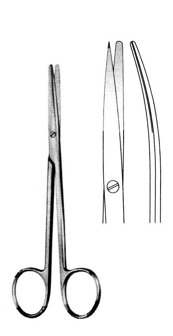 METZENBAUM MAKAS K/S EĞRİ 14.5 CM